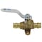 Apollo 1/2 in. Brass PEX-A Barb Ball Valve with Drain and Mounting Pad EPXV12WD - alternate 6